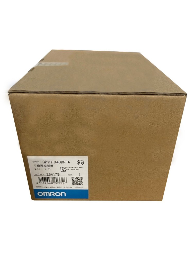 Omron CP1H-X40DR-A Programmable Controller Module Automation New in box