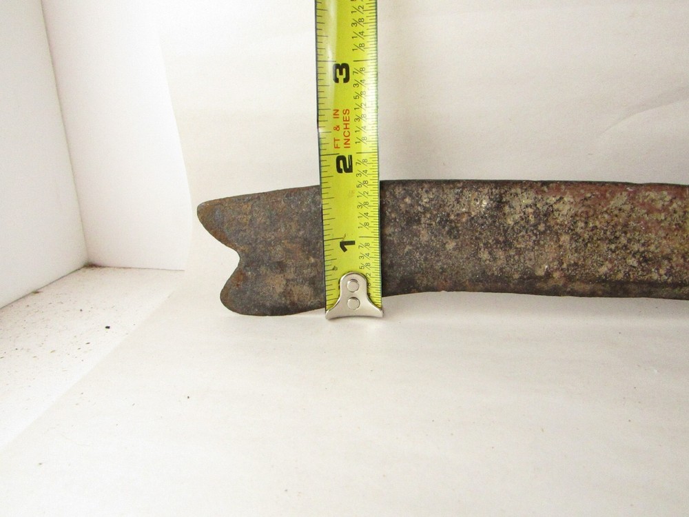 antique machete marked 21" long