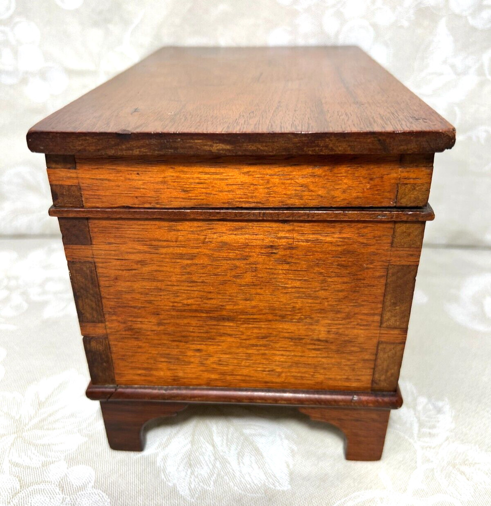 Diminutive Blanket Chest Probably made by a Cabinet Maker No Key