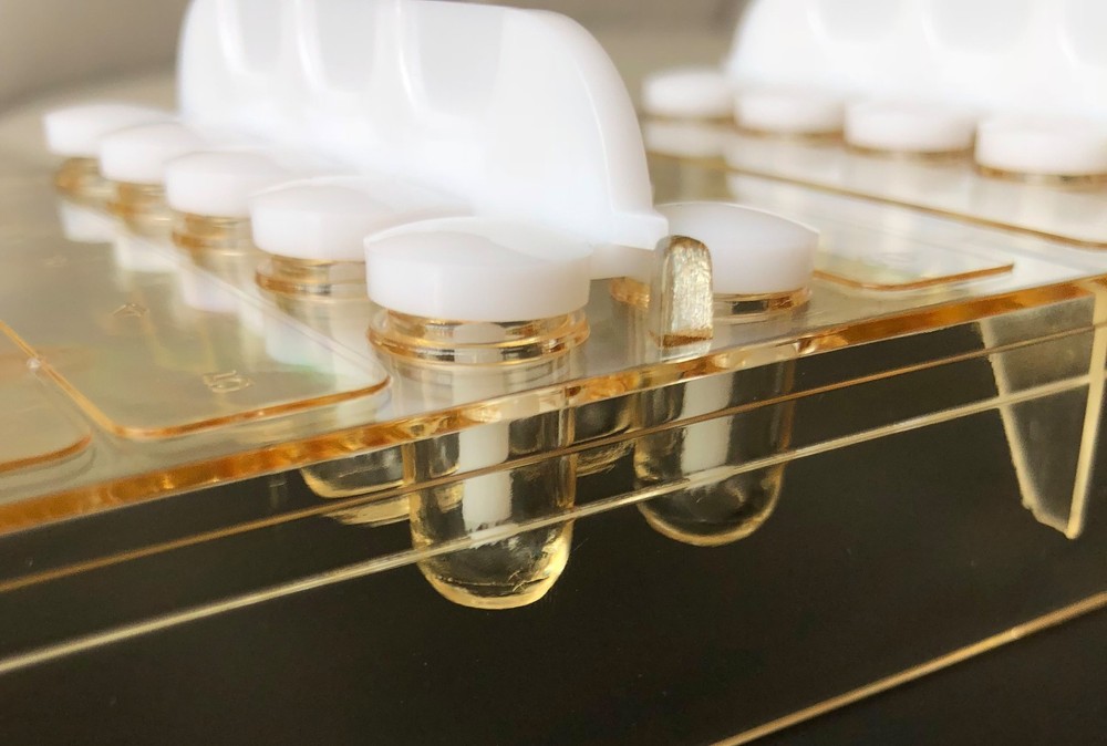 ALLERGY 40-VIAL TRANSLUCENT PLASTIC TRAY