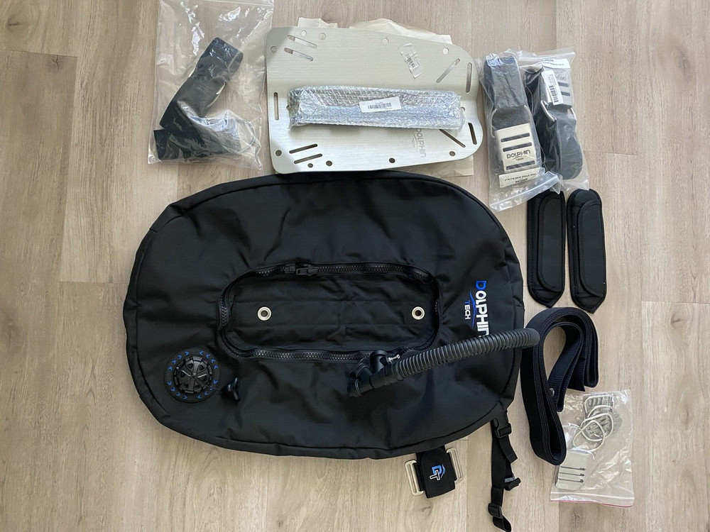 IST Dolphin Tech Basic Single Tank, Single Bladder BCD, Aluminum Backplate