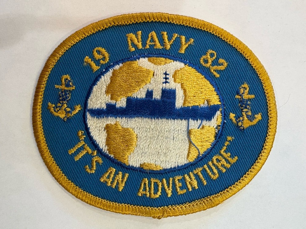 Navy ~ Its An Adventure Patch