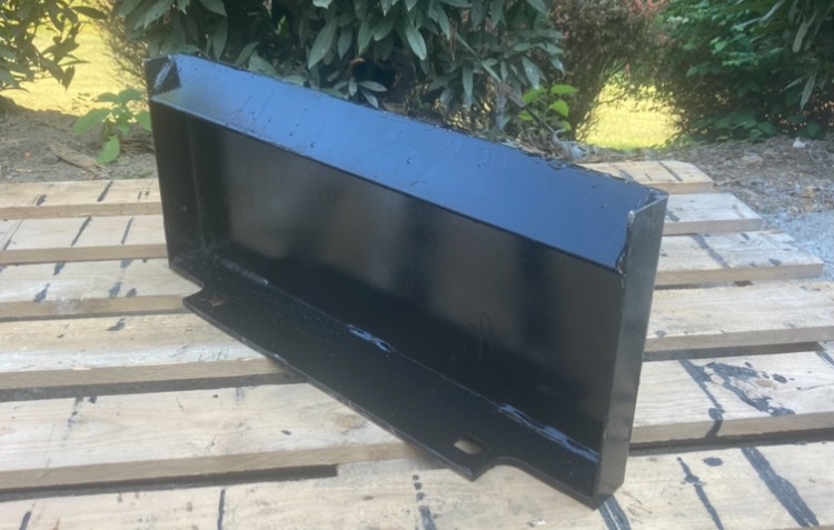 Kivel Mini Loader DingoStyle Blank Mounting Plate for Welding Custom Attachments
