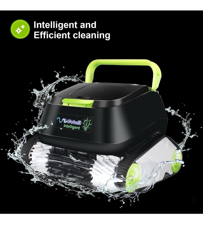 Cobalt Automatic Pool Robot Cleaner Wall Climbing Vacuum
