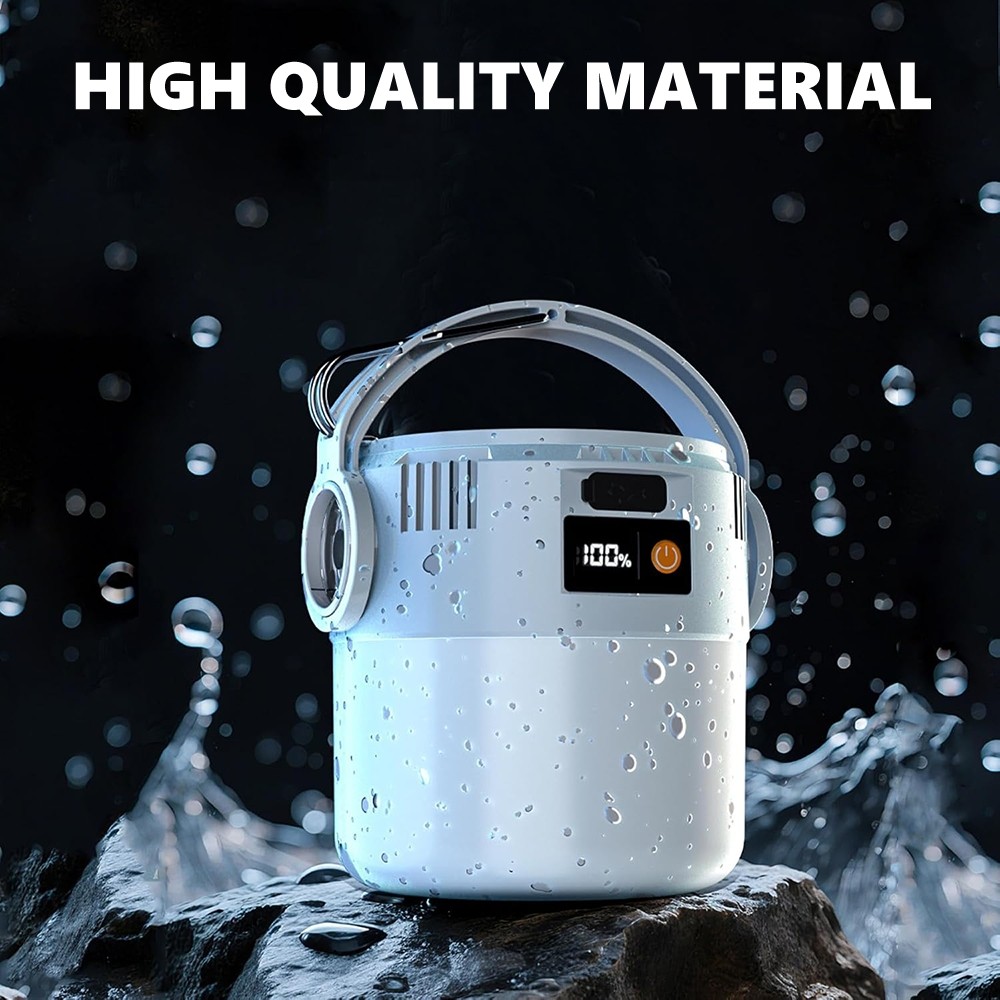 Portable LED Solar & USB Rechargeable Work Light Outdoor Camping Security Light