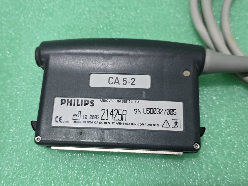 PHILIPS Transducer Model: CA 5-2 P/N: 21425A