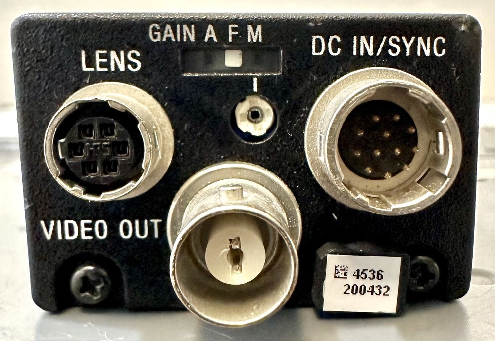 Sony CCD Microscope Video Camera Module Model XC-75 Towada 10.5-15VDC