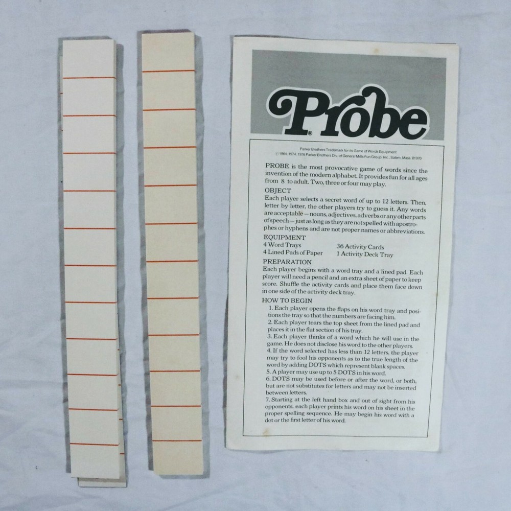 Vintage Game Probe from 1978