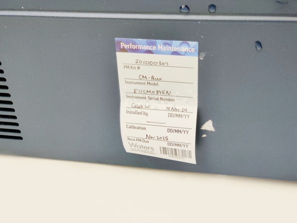 Waters Acquity UPLC Column Manager Auxiliary 186015049