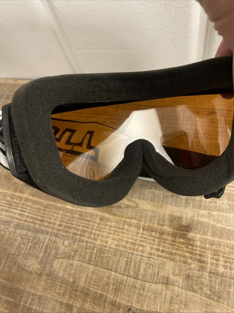 Scott Ski Snowboard Goggles Black Frame Orange Lens Adjustable Strap
