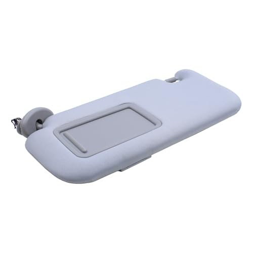 Gray Left Driver Side Sun Visor for Corolla 2007 2008 2009 2010 2011 2012 2013