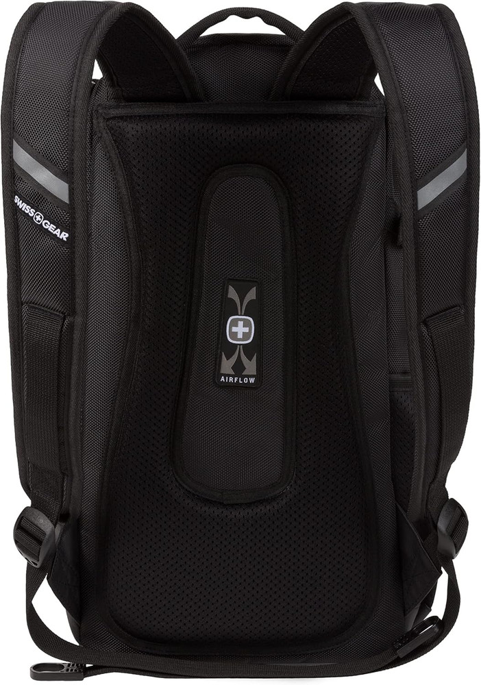 3598 Backpack Narrow Daypack, Black Ballistic, 18-Inch