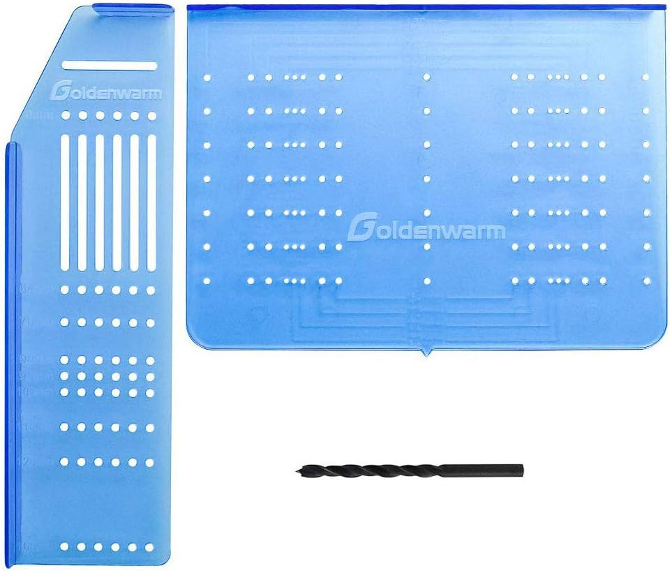 Cabinet Pull Template Door Template Drawer Pull Drill Template 1 Pack - TM160 Ca