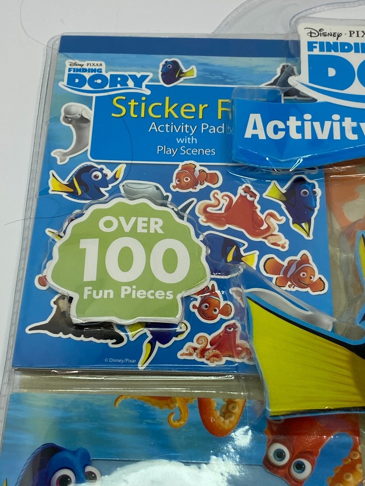 2016 Disney Pixar Finding Dory Activity Collection Activity 100 Piece Super Pack