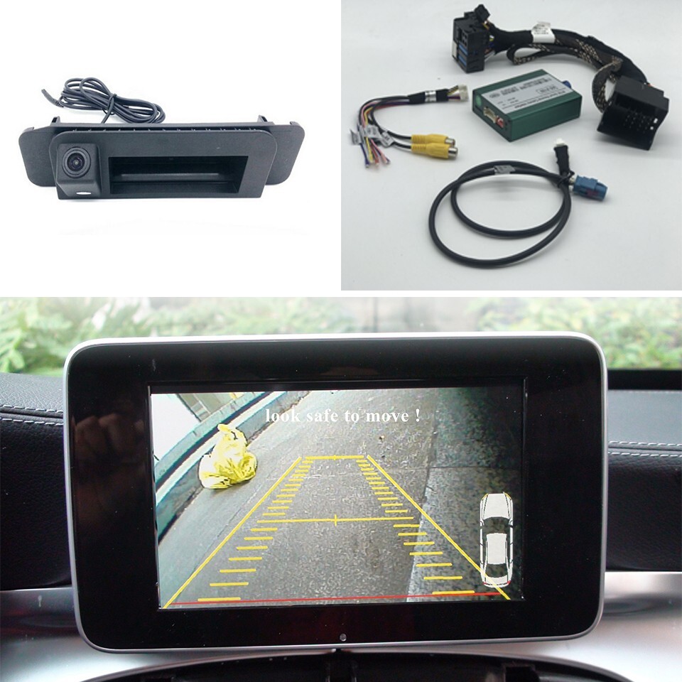 Reverse Backup Improved Interface With Rear View Camera For Mercedes C300 2016