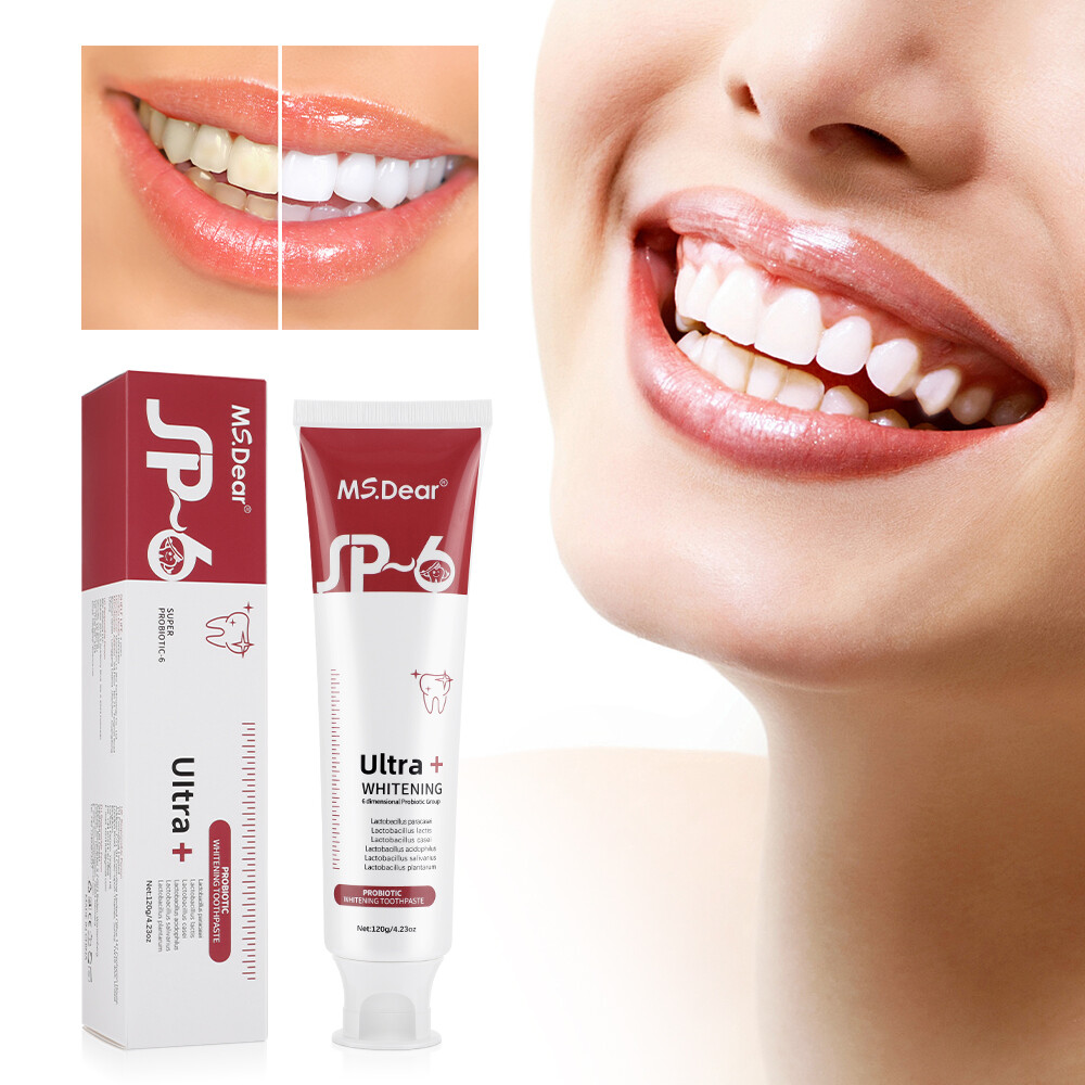 3Pack Whitening Teeth Probiotics Breath Remove Toothpaste SP-6 Refreshing Teeth