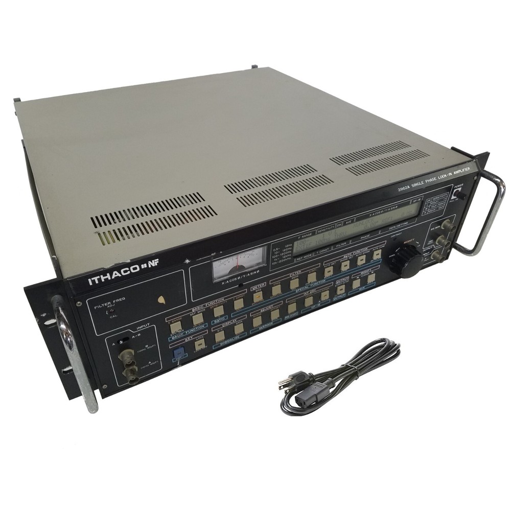 NICE! ~ Ithaco 3962A Single Phase Lock-In Amplifier #2 ~ Rack Mountable