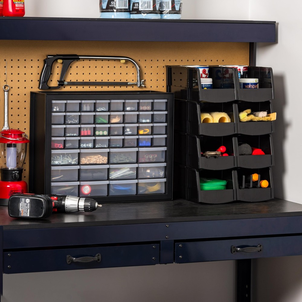 "44-Drawer Tool Organizer Cabinet for Hardware, Electronics, and Craft Storage"