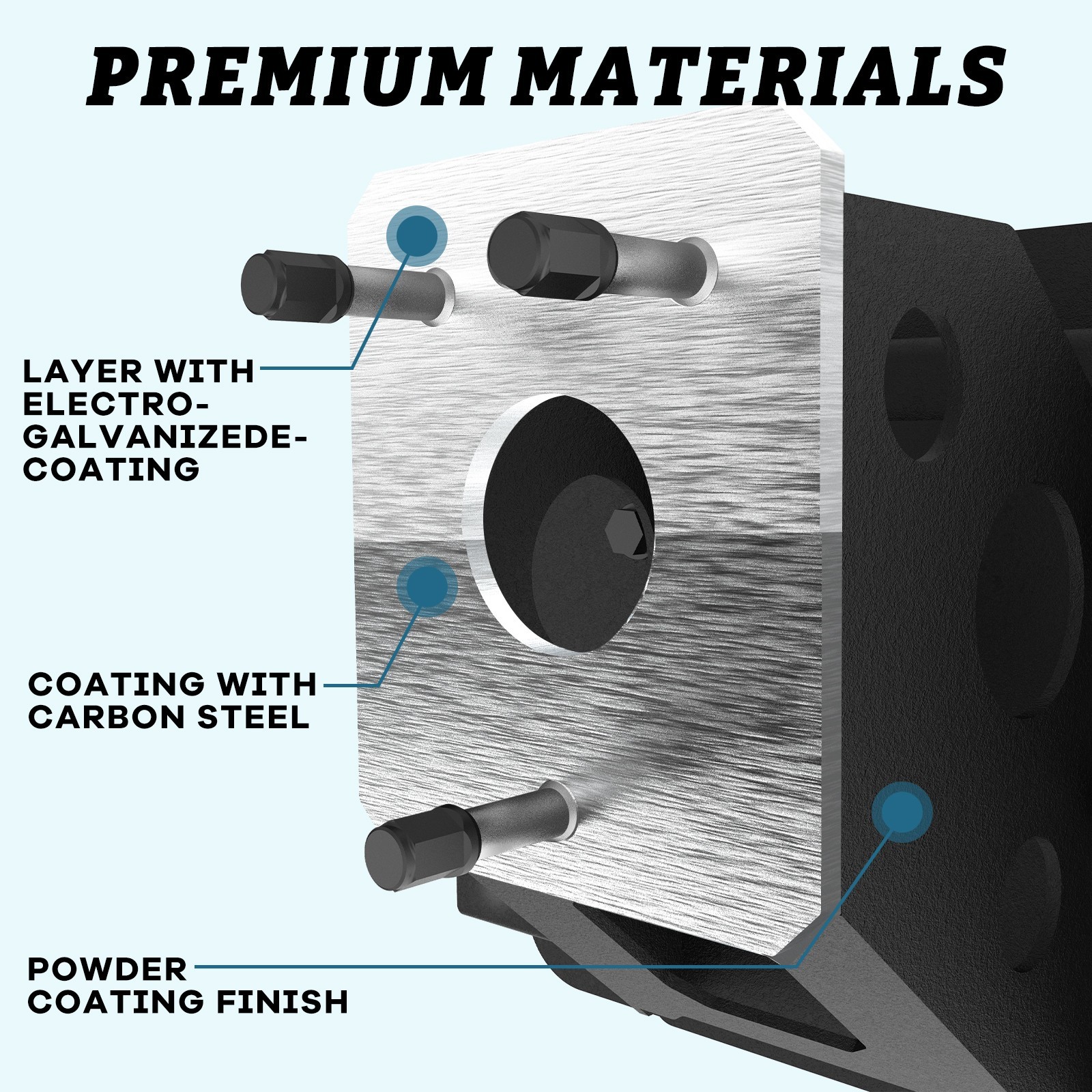 Spare Tire Carrier Tire Rack For Jeep Wrangler JK JKU Unlimited 2007-2018 New