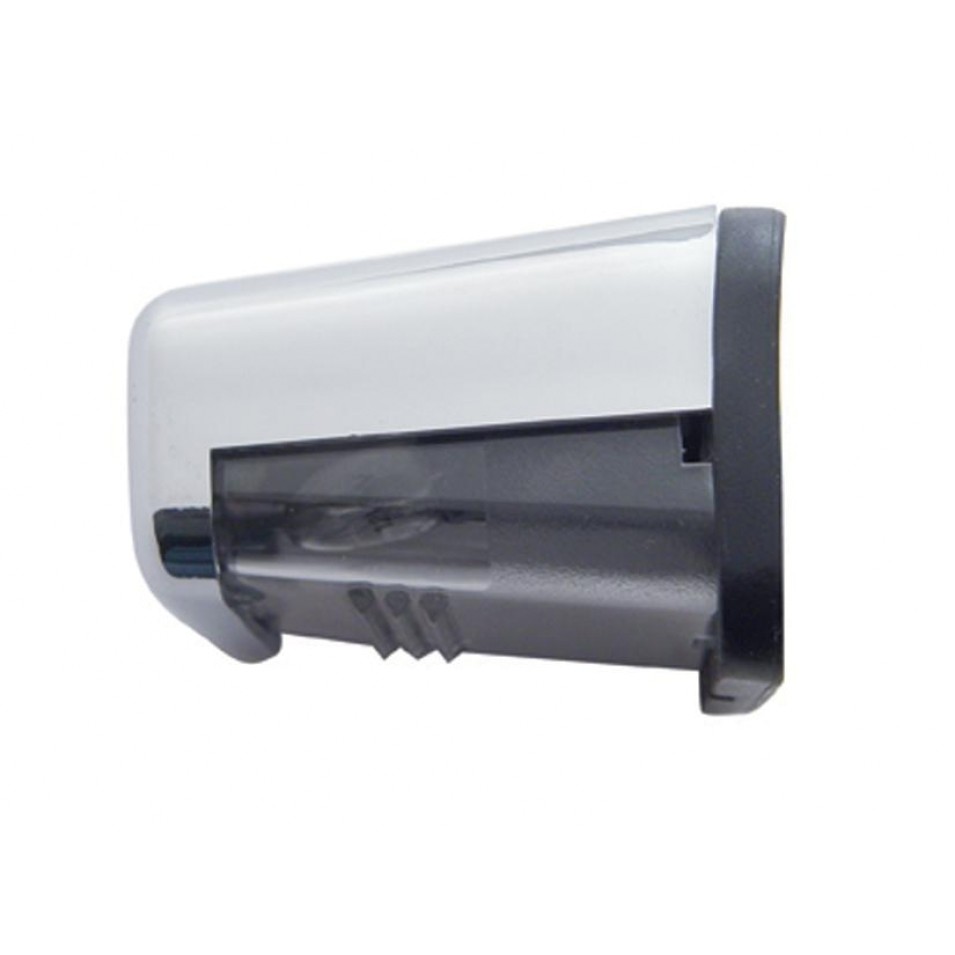 Chrome Rectangular License Light