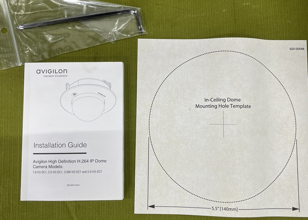 Avigilon High Definition Camera 2.0-H3-DC1