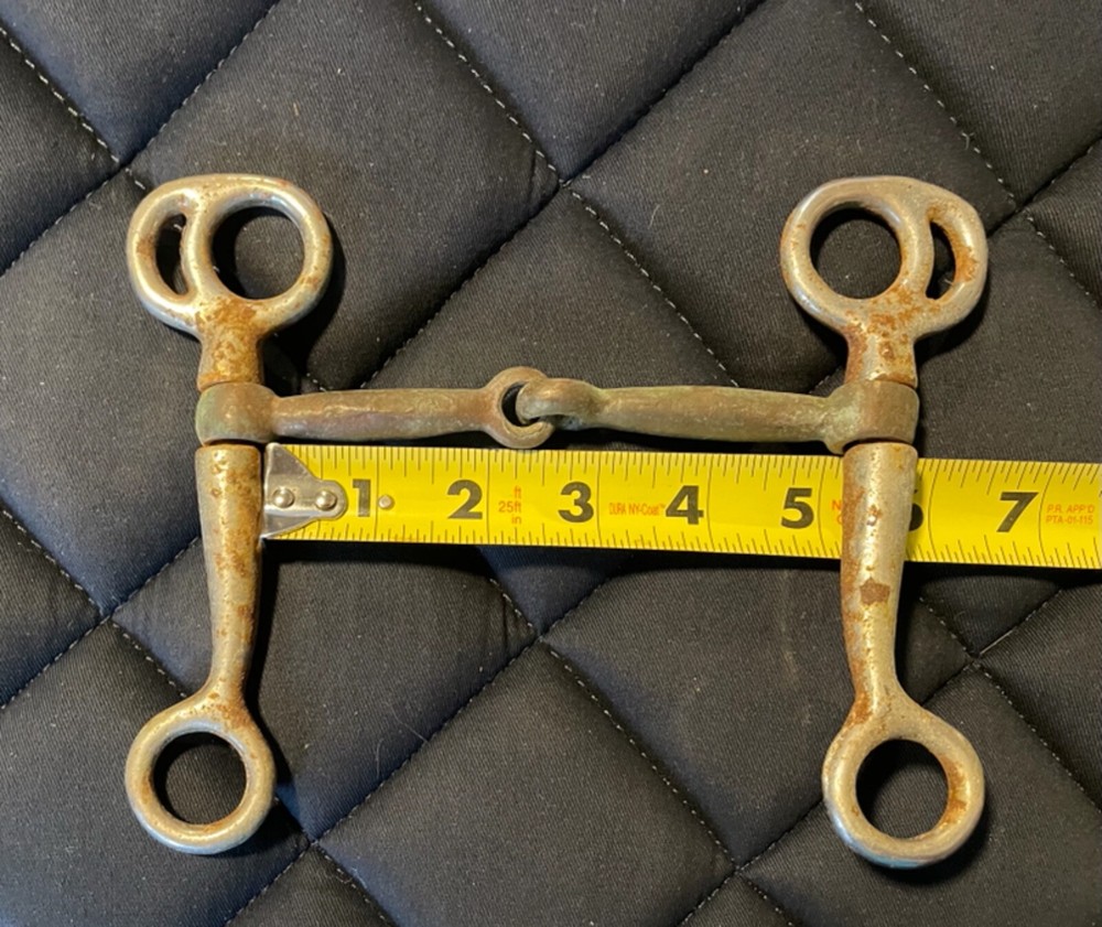 Tom Thumb Copper Mouth Jointed Snaffle Bit 5”
