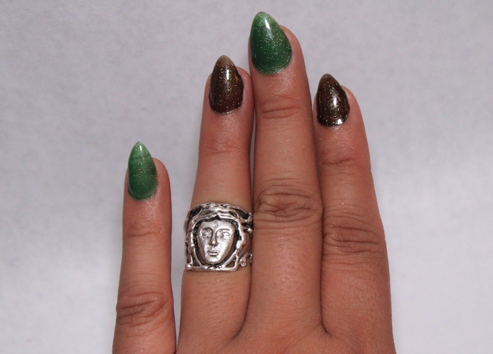 Classical Face Adjustable Silver Ring