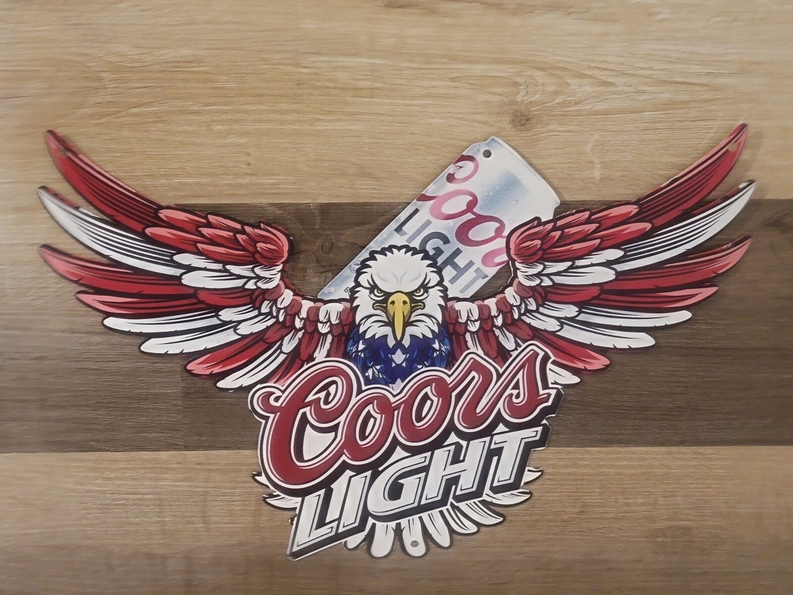 Coors Light American Eagle Metal Sign Man Cave Bar Decor Beer Sign New