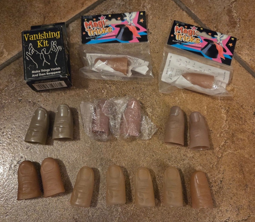 Thumb Tip Lot Magic Mentalism Tricks