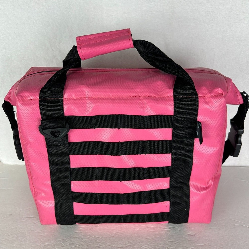 Bison Coolers SoftPak 12 Can Cooler Pink