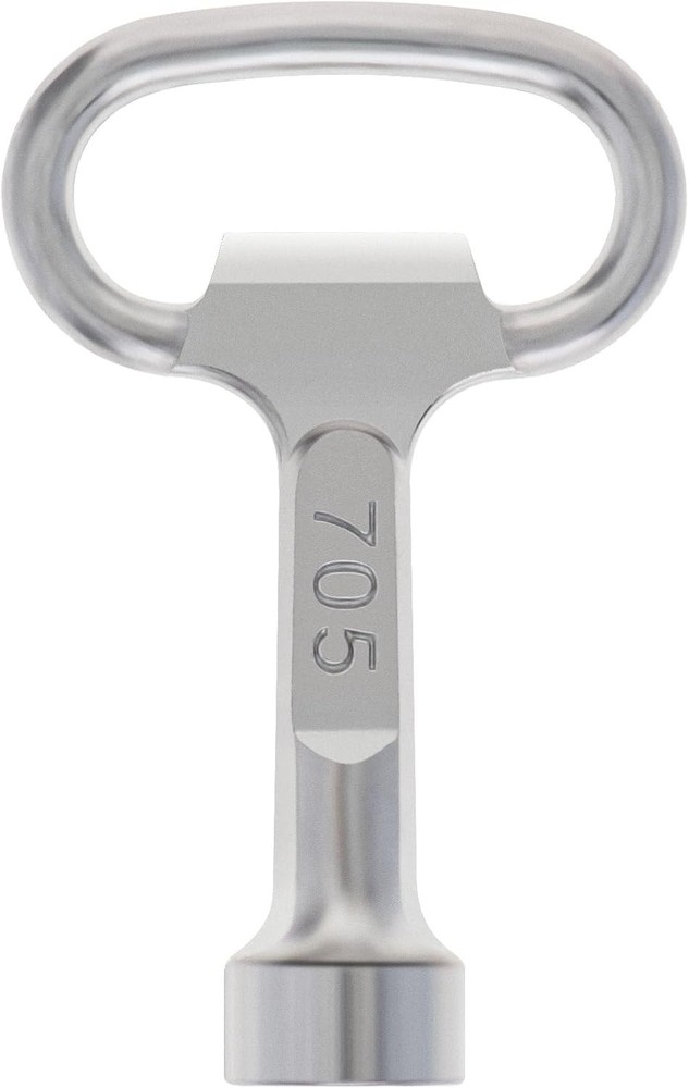 Versatile Multi-Functional Utility Key for Electric, Gas & Cabinet Applications