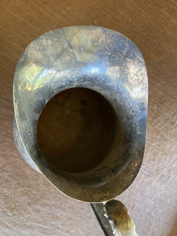 Antique Ornate Silver Pitcher