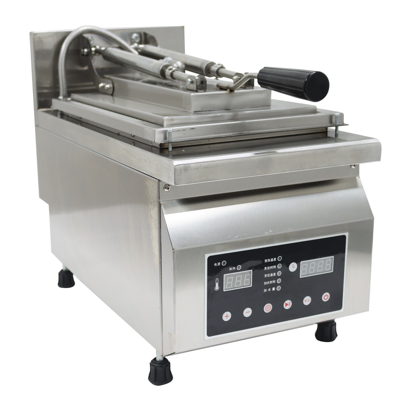 Used Fried Steam Dumpling Maker Single head Fryer Wonton Machine Automatic 220V