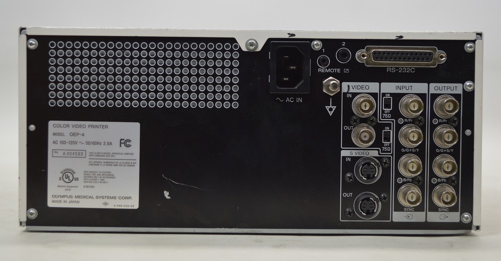 OLYMPUS OEP-4 HDTV Color Video Printer Missing Tray
