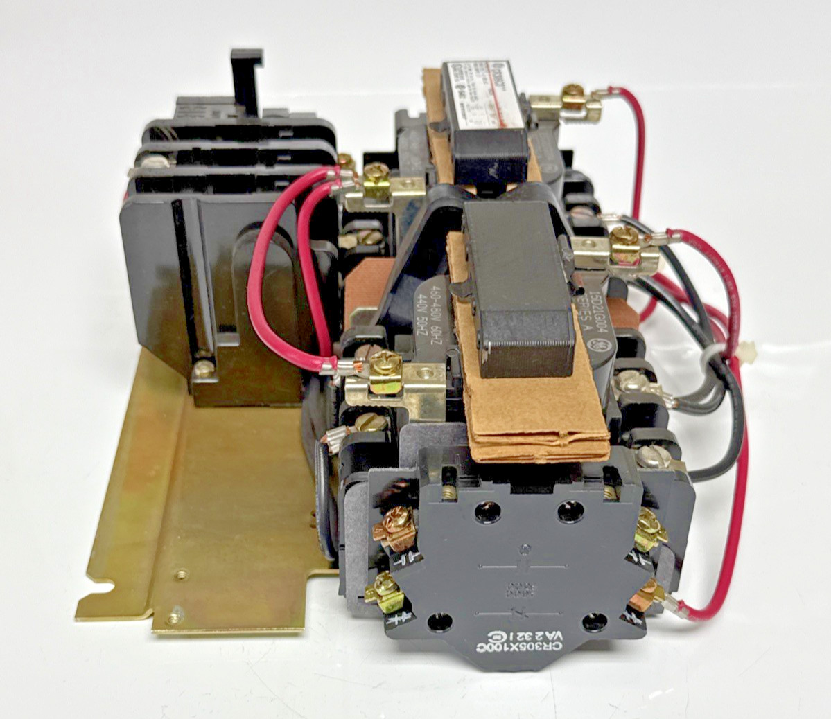 GE CR309C004 NEMA Size 1 Reversing Magnetic Starter 3P 460–480V Coil