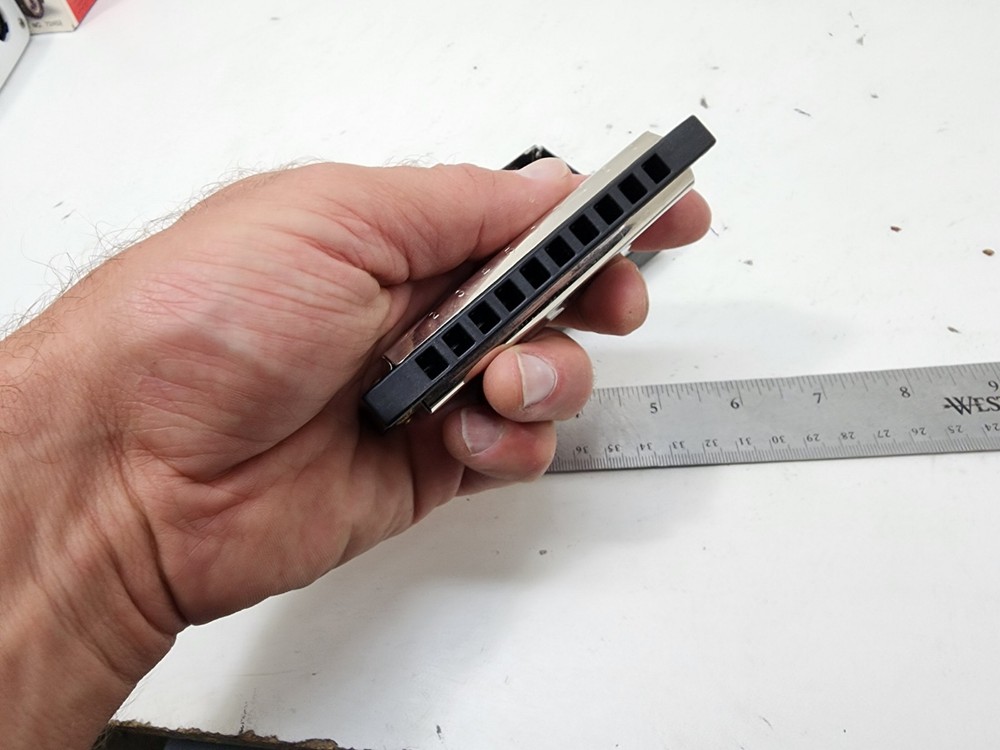 Hohner Hot Metal Harmonica with Case