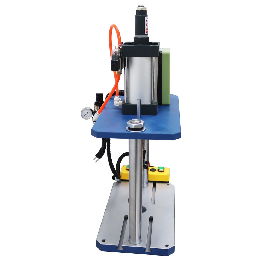 110V 2 Boards Adjustable Pneumatic Punch Press Machine with Controller 1102lb