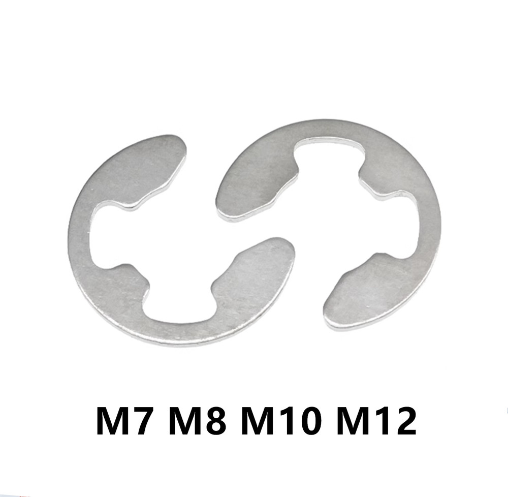 20/50 Pcs GR2 Pure Titanium Internal Circlip Ring Kit E-Clip External Retaining