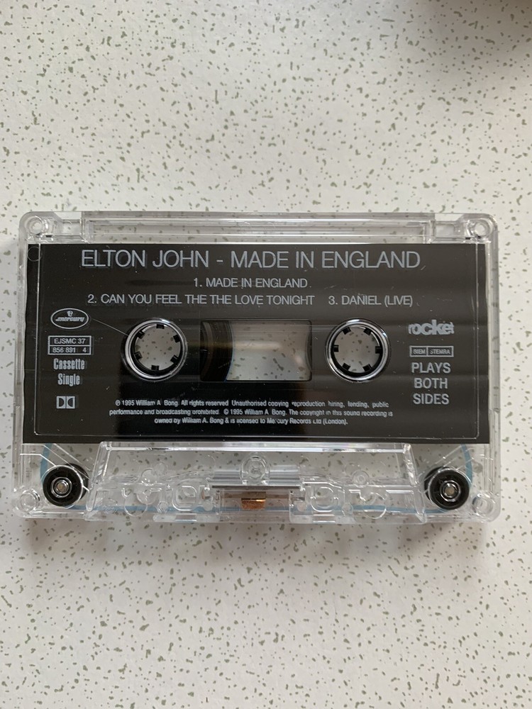 Elton John ‘Made In England’ Cassette