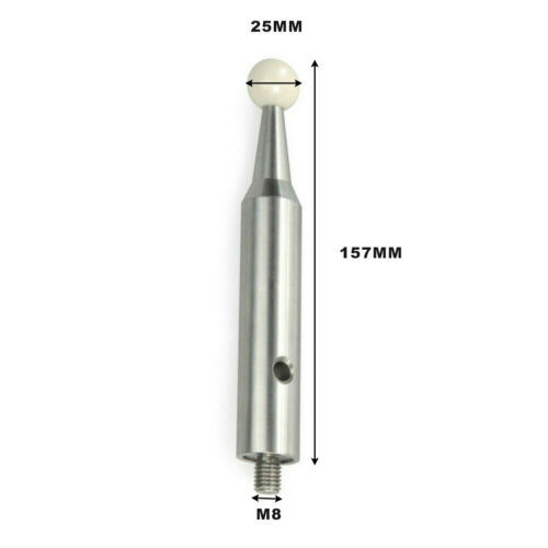 Sell M8 Thread CMM Precise Calibration Sphere Ceramic Ball 25mm Diameter 157mm
