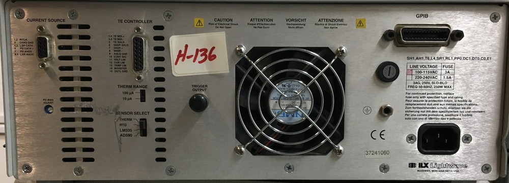 ILX Lightwave LDC3724 Laser Diode Controller