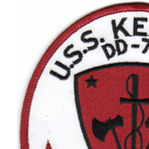 DD-765 USS Keppler Patch - Version B
