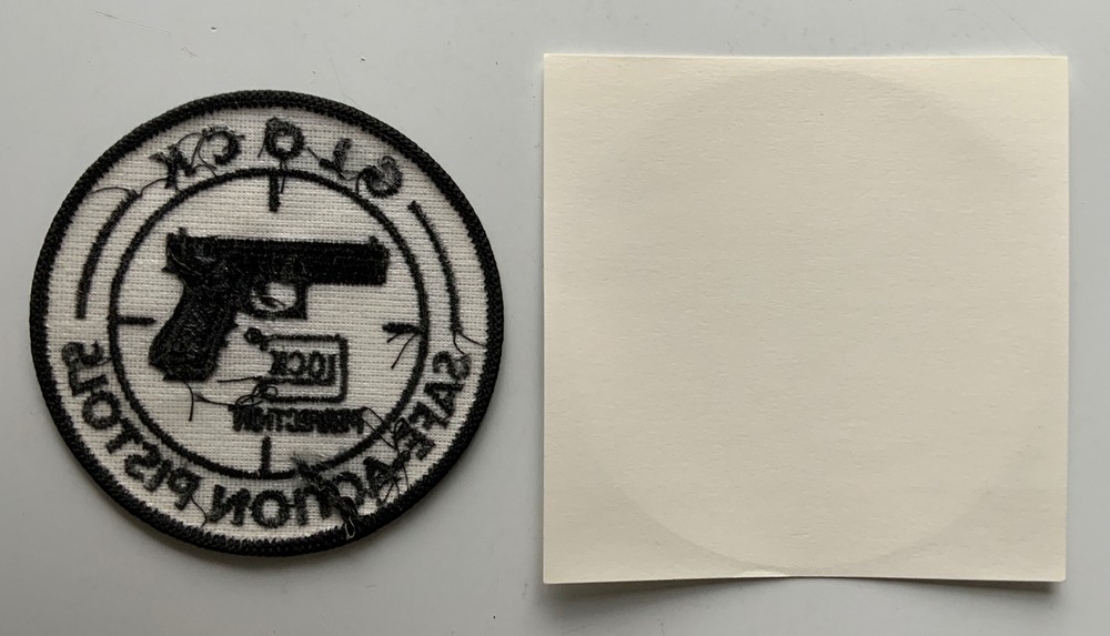 Glock Patch and Sticker Decal, New Shooting NRA