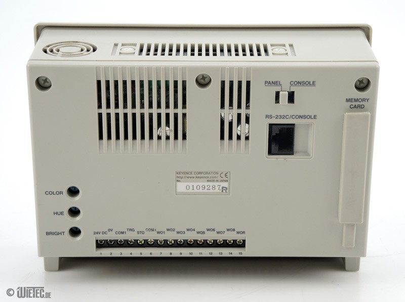 KEYENCE CV-751 image processing system image receiver controller