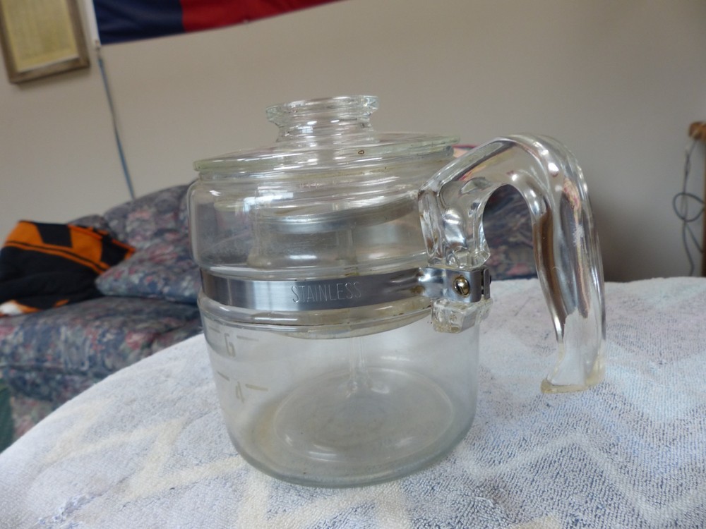Prex Glass Coffee Percolator 6-9 cups