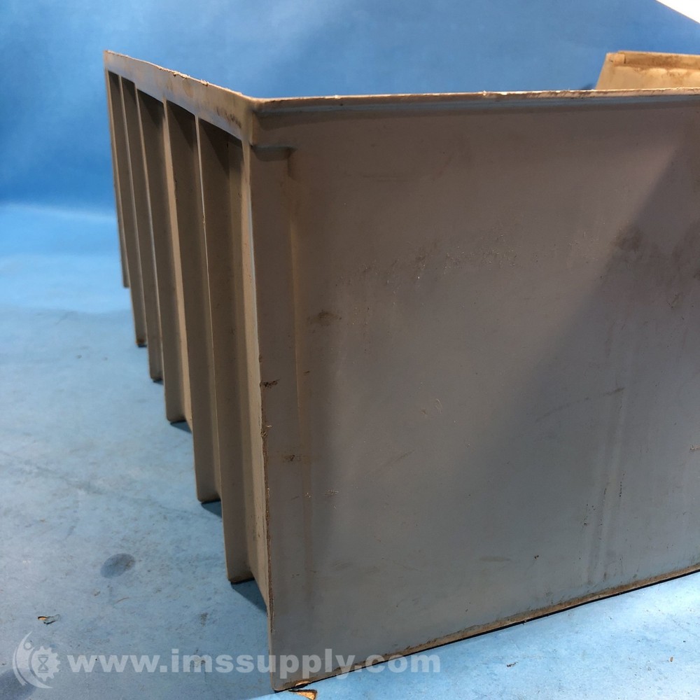 White Plastic Storage Bin USIP