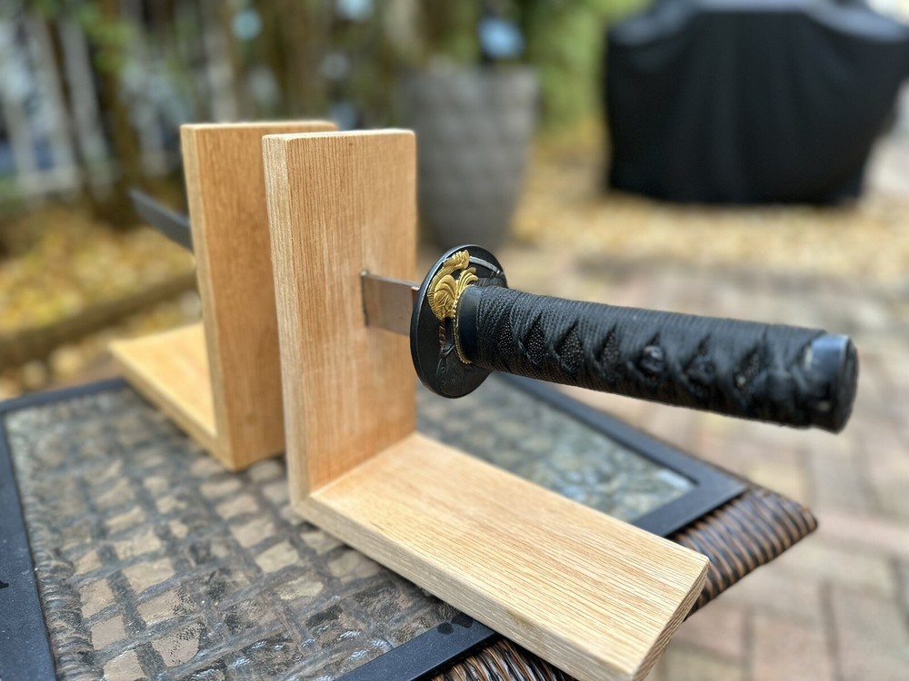 Unique Katana Book Holder Handmade