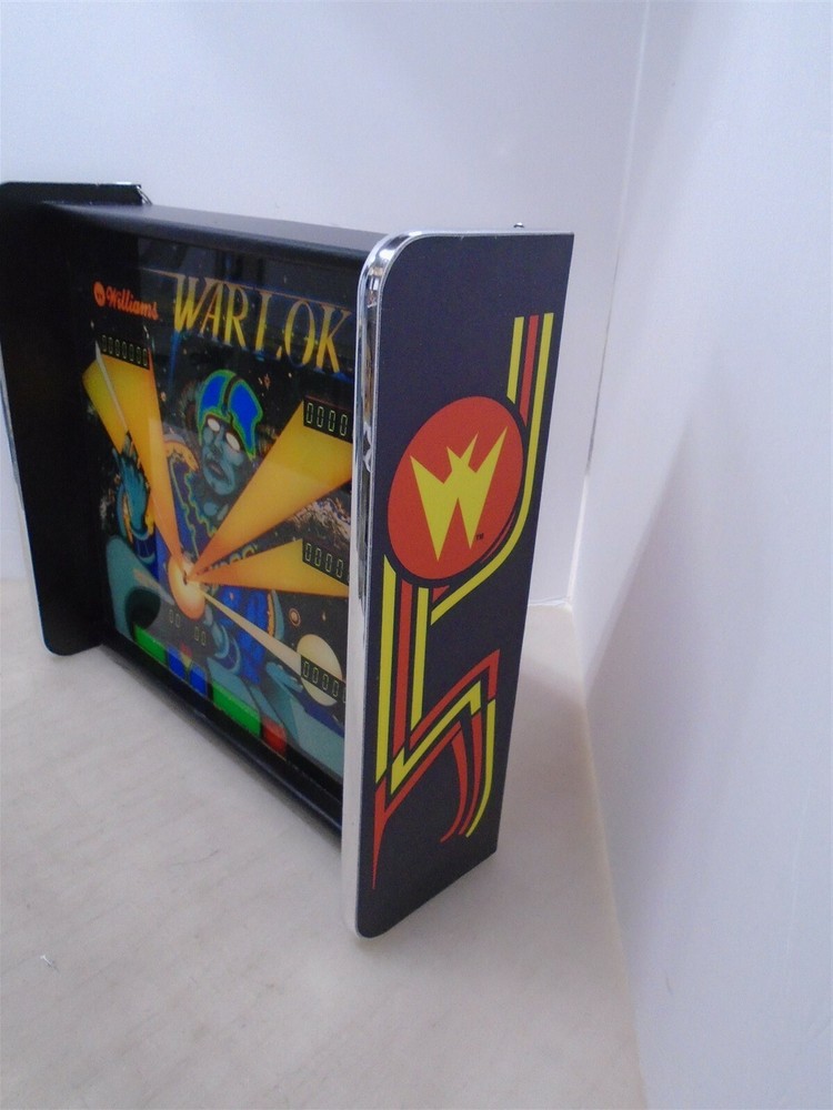 Williams Warlok Pinball Head LED Display light box