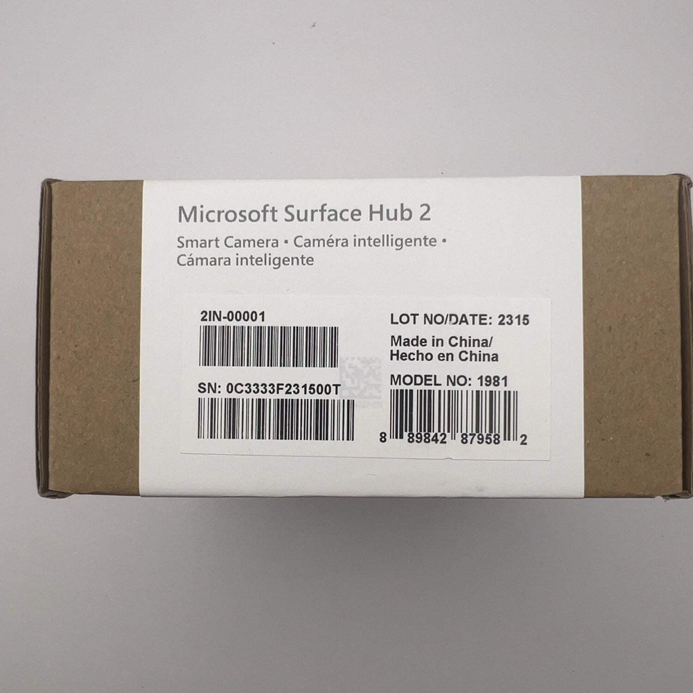 New Microsoft Surface Hub 2 Smart Camera 1981