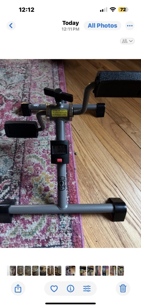 Upper and Lower Body Cycle Trainer w/Timer